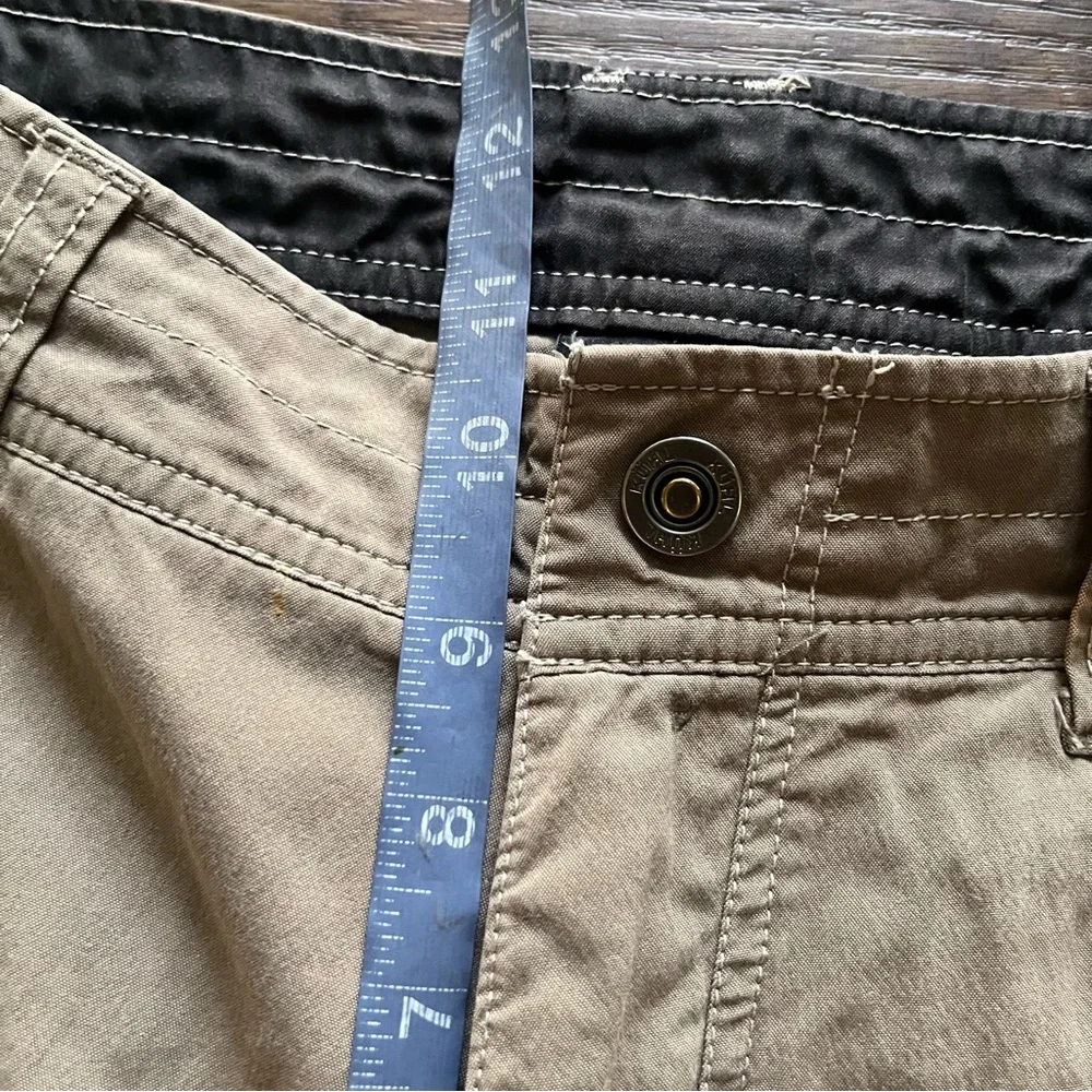 Kuhl Radikl 5109 khaki outdoor hiking athletic pants 34x30 act 33x29 gorp *READ - Picture 13 of 16